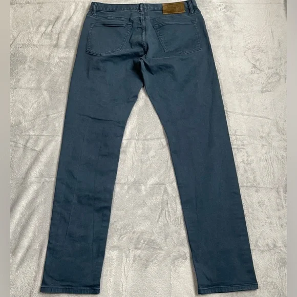 Todd Snyder Jeans 32x34 Slim Fit 5-Pocket Stretch Blue